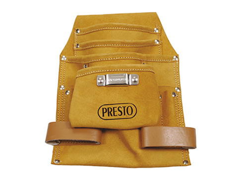 PF5081 : Multi Pocket Pouch Without Belt Split Leather